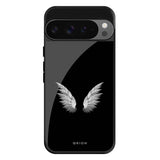White Angel Wings Google Pixel 9 Pro XL Glass Cases & Covers Online
