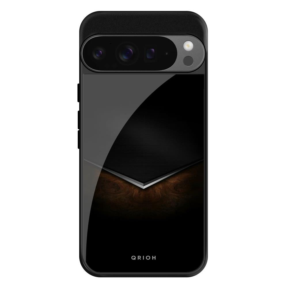 Dark Walnut Google Pixel 9 Pro XL Glass Cases & Covers Online