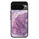 Purple Gold Marble Google Pixel 9 Pro XL Glass Cases & Covers Online