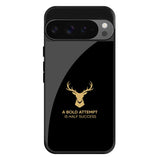 Black Gold Deer Google Pixel 9 Pro XL Glass Cases & Covers Online
