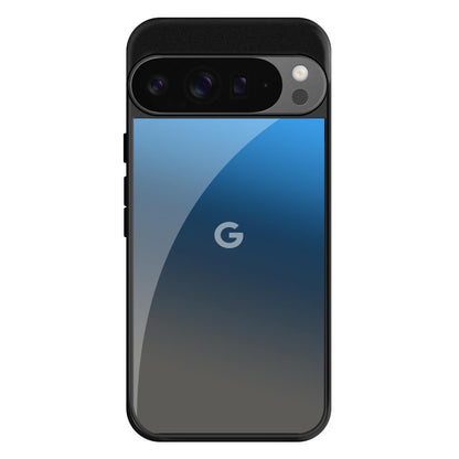 Blue Grey Ombre Google Pixel 9 Pro XL Glass Back Cover Online