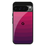 Wavy Pink Pattern Google Pixel 9 Pro XL Glass Back Cover Online