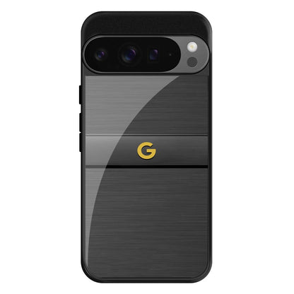 Grey Metallic Glass Google Pixel 9 Pro XL Glass Back Cover Online