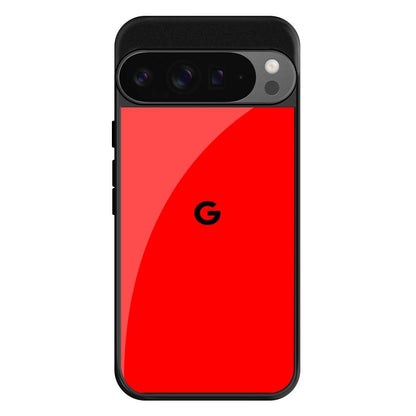 Blood Red Google Pixel 9 Pro XL Glass Back Cover Online