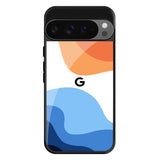 Wavy Color Pattern Google Pixel 9 Pro XL Glass Back Cover Online