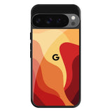 Magma Color Pattern Google Pixel 9 Pro XL Glass Back Cover Online