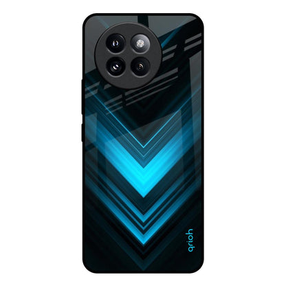 Vertical Blue Arrow Mi 14 CIVI Glass Back Cover Online