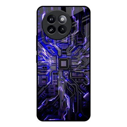 Techno Color Pattern Mi 14 CIVI Glass Back Cover Online