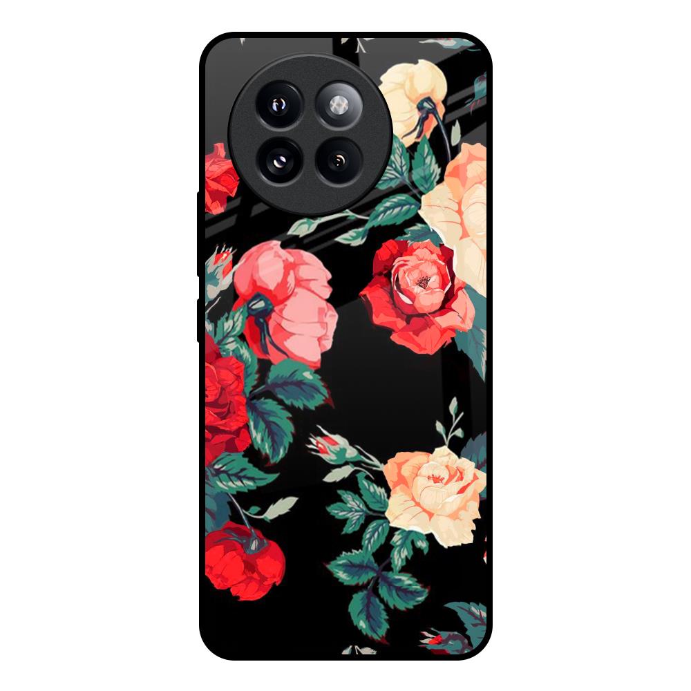 Floral Bunch Mi 14 CIVI Glass Back Cover Online