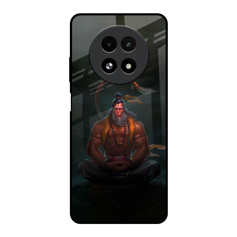 Lord Hanuman Animated Realme 13 5G Glass Back Cover Online