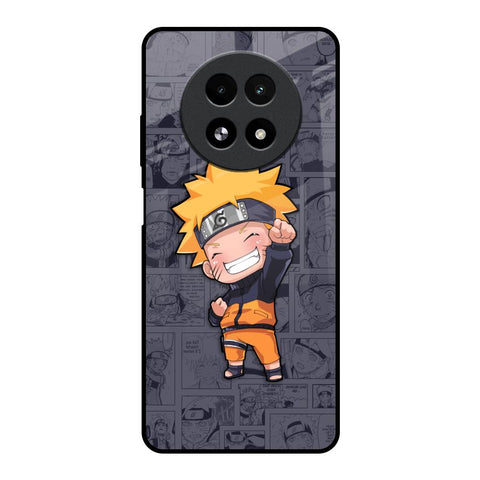 Orange Chubby Realme 13 5G Glass Back Cover Online