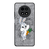 Cute Baby Bunny Realme 13 5G Glass Back Cover Online