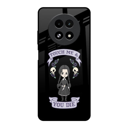 Touch Me & You Die Realme 13 5G Glass Back Cover Online