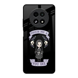 Touch Me & You Die Realme 13 5G Glass Back Cover Online