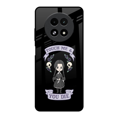 Touch Me & You Die Realme 13 5G Glass Back Cover Online