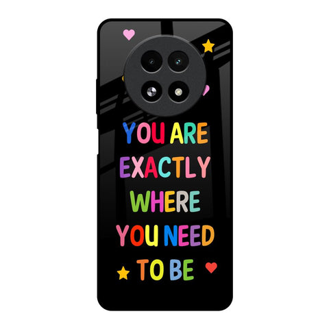 Magical Words Realme 13 5G Glass Back Cover Online