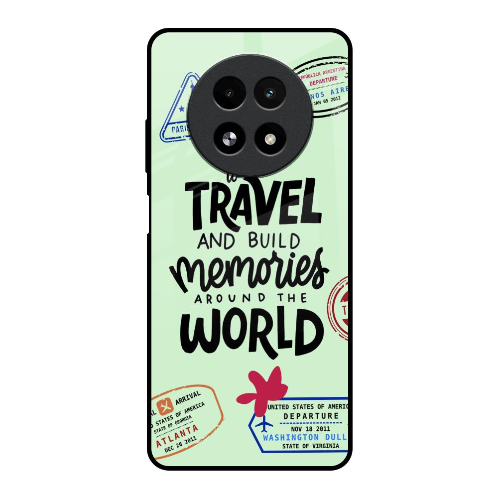 Travel Stamps Realme 13 5G Glass Back Cover Online