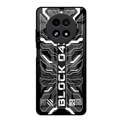 Monochrome Magic Realme 13 5G Glass Back Cover Online