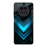 Vertical Blue Arrow Realme 13 5G Glass Back Cover Online