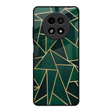 Abstract Green Realme 13 5G Glass Back Cover Online
