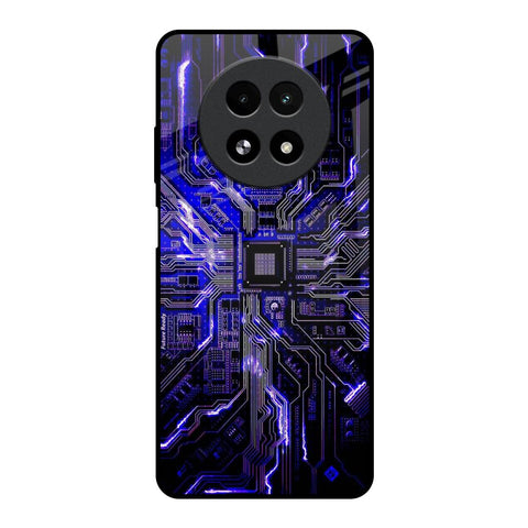 Techno Color Pattern Realme 13 5G Glass Back Cover Online