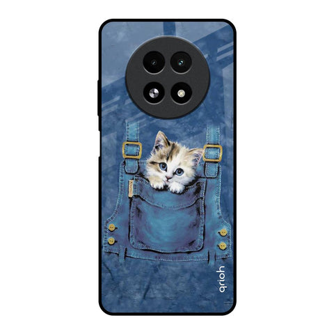 Kitty In Pocket Realme 13 5G Glass Back Cover Online