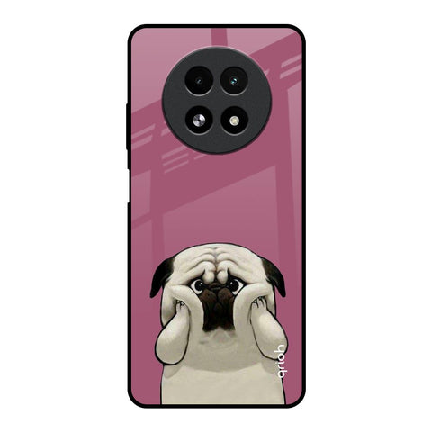Funny Pug Face Realme 13 5G Glass Back Cover Online