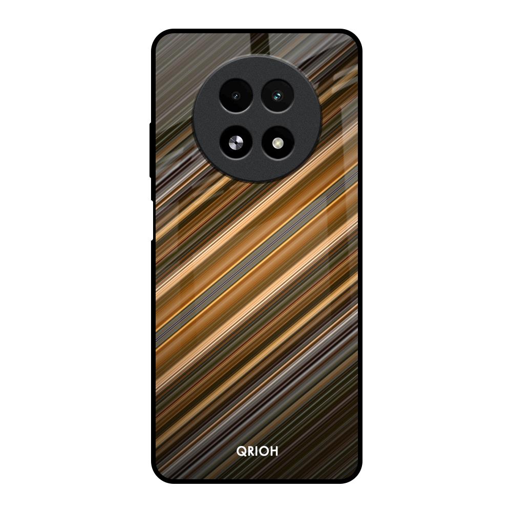 Diagonal Slash Pattern Realme 13 5G Glass Back Cover Online