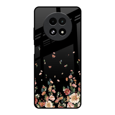 Floating Floral Print Realme 13 5G Glass Back Cover Online