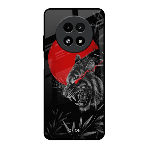Red Moon Tiger Realme 13 5G Glass Back Cover Online