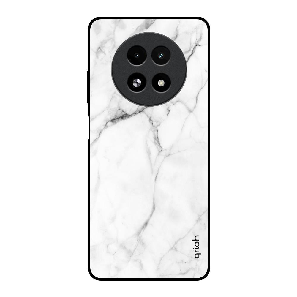 Modern White Marble Realme 13 5G Glass Back Cover Online