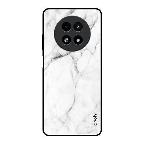 Modern White Marble Realme 13 5G Glass Back Cover Online