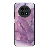 Purple Gold Marble Realme 13 5G Glass Back Cover Online