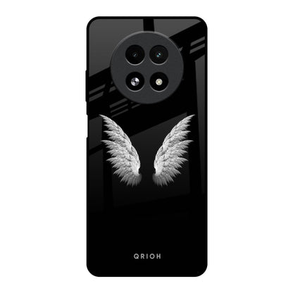 White Angel Wings Realme 13 5G Glass Back Cover Online