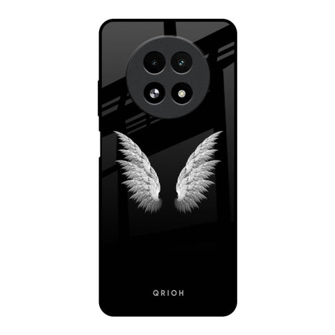 White Angel Wings Realme 13 5G Glass Back Cover Online