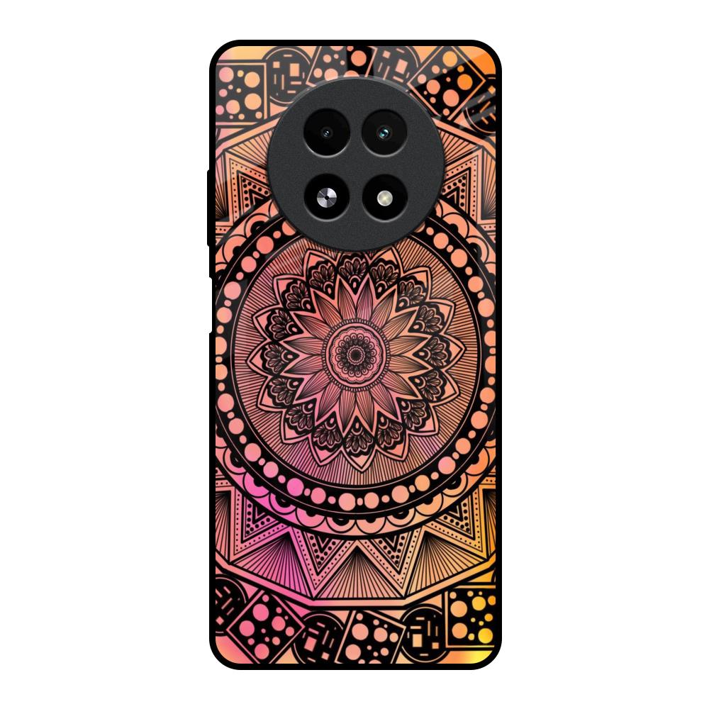 Floral Mandala Realme 13 5G Glass Back Cover Online