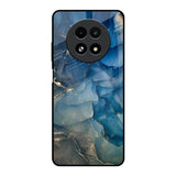 Blue Cool Marble Realme 13 5G Glass Back Cover Online