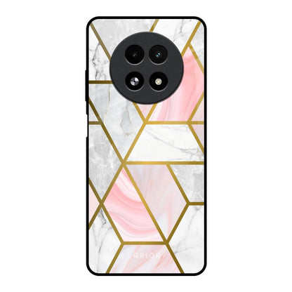 Geometrical Marble Realme 13 5G Glass Back Cover Online
