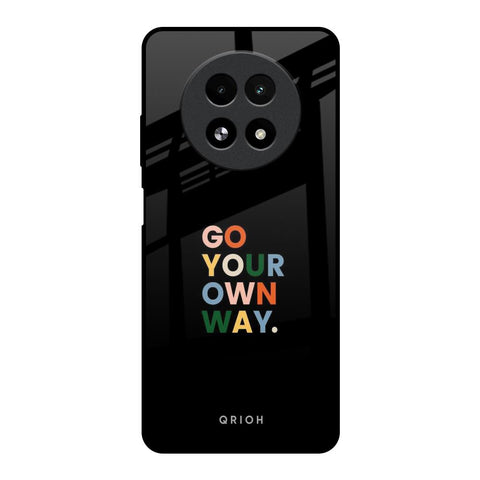 Go Your Own Way Realme 13 5G Glass Back Cover Online