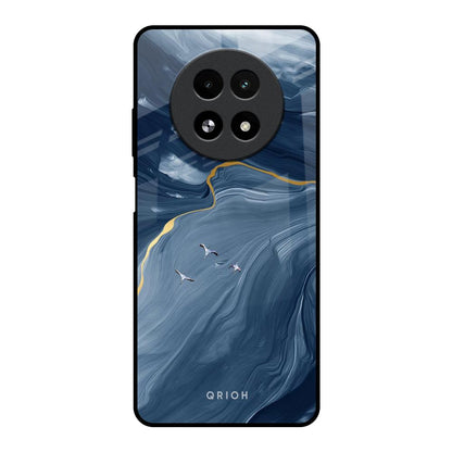 Deep Ocean Marble Realme 13 5G Glass Back Cover Online