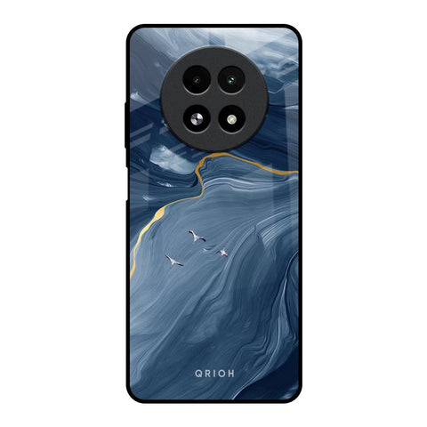 Deep Ocean Marble Realme 13 5G Glass Back Cover Online