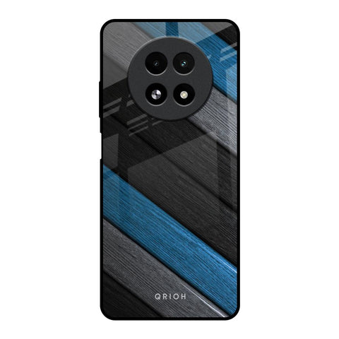 Multicolor Wooden Effect Realme 13 5G Glass Back Cover Online