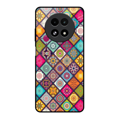 Multicolor Mandala Realme 13 5G Glass Back Cover Online