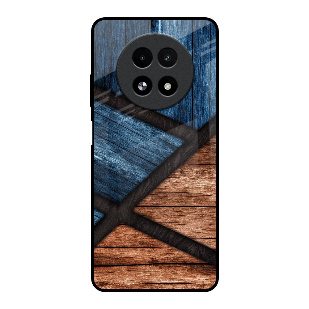 Wooden Tiles Realme 13 5G Glass Back Cover Online