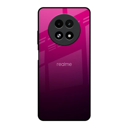 Purple Ombre Pattern Realme 13 5G Glass Back Cover Online