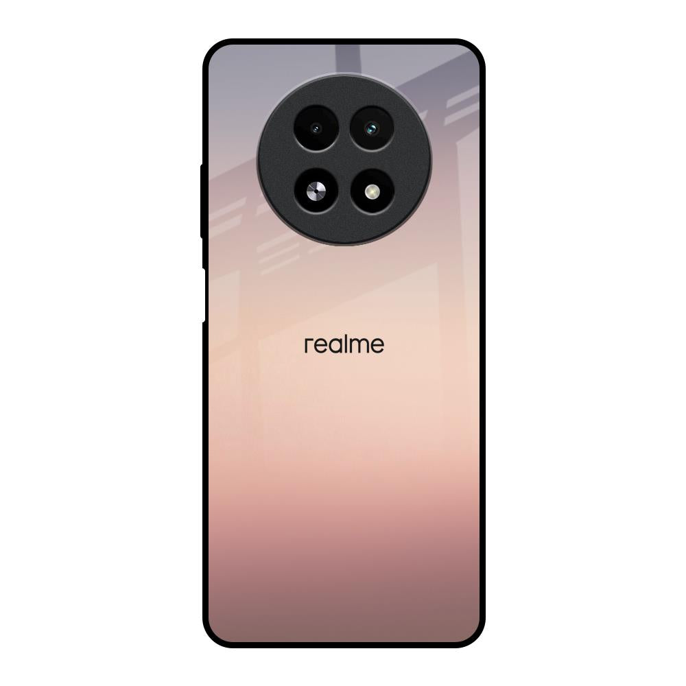 Golden Mauve Realme 13 5G Glass Back Cover Online