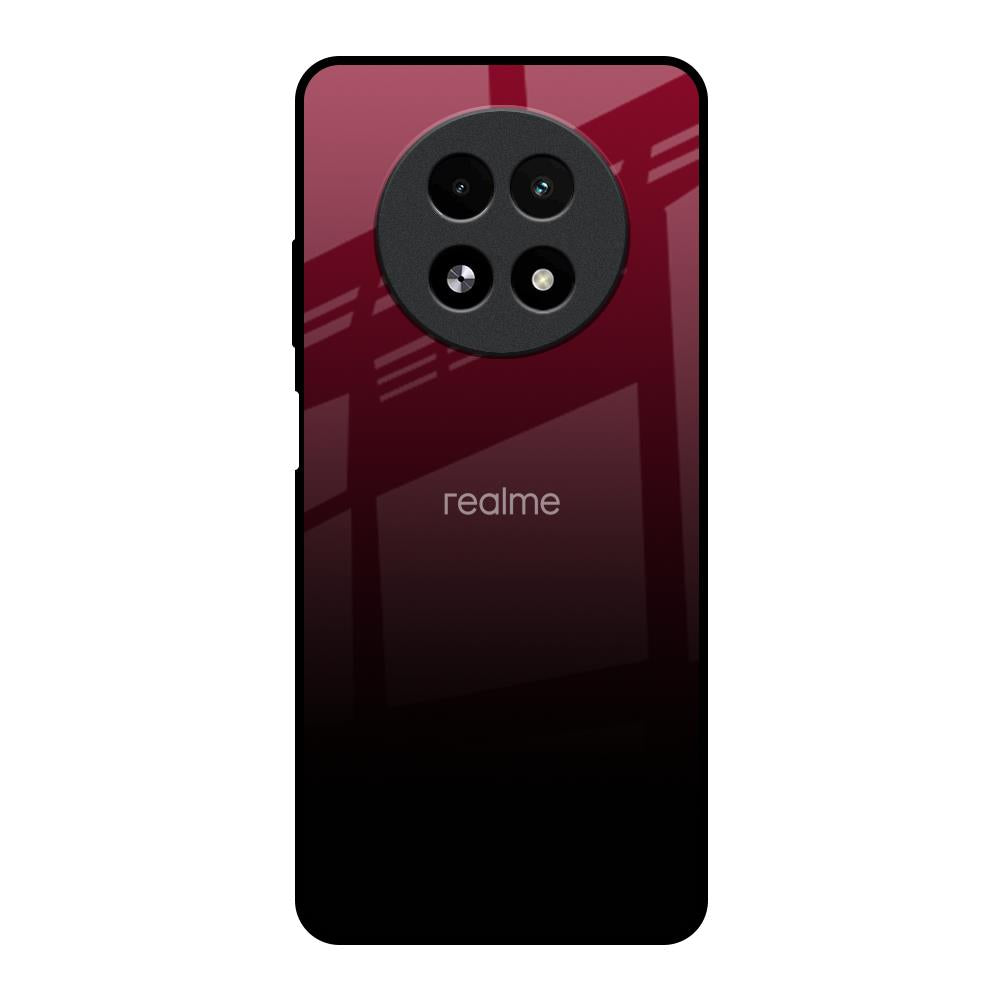 Wine Red Realme 13 5G Glass Back Cover Online