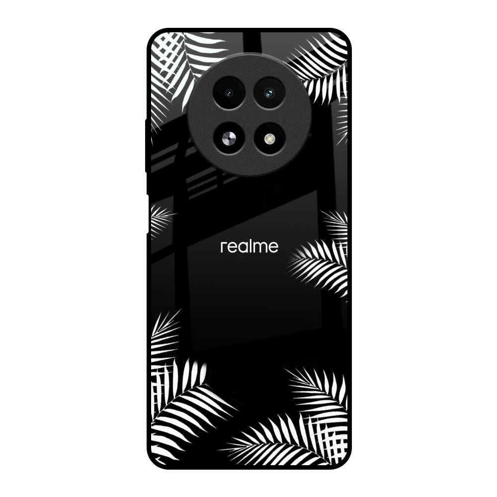Zealand Fern Design Realme 13 5G Glass Back Cover Online