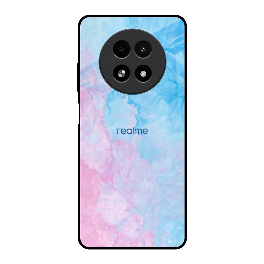 Mixed Watercolor Realme 13 5G Glass Back Cover Online