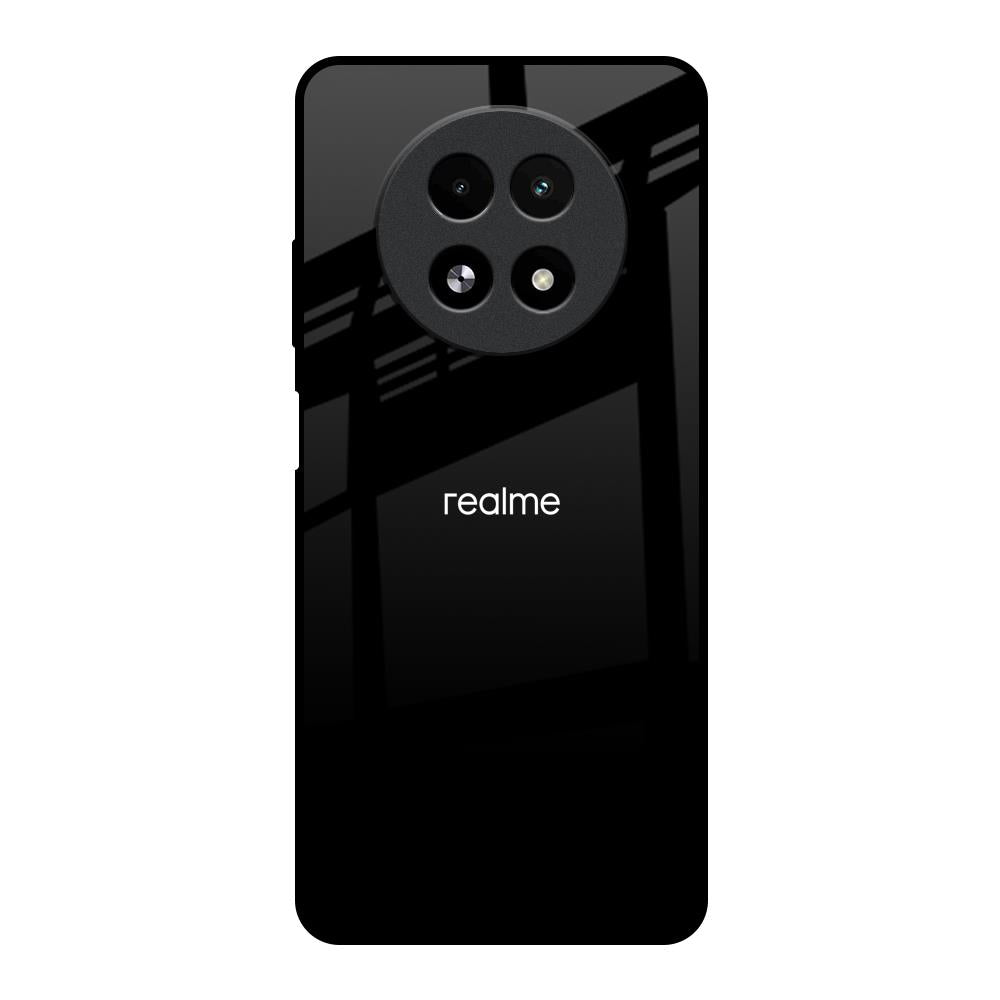 Jet Black Realme 13 5G Glass Back Cover Online
